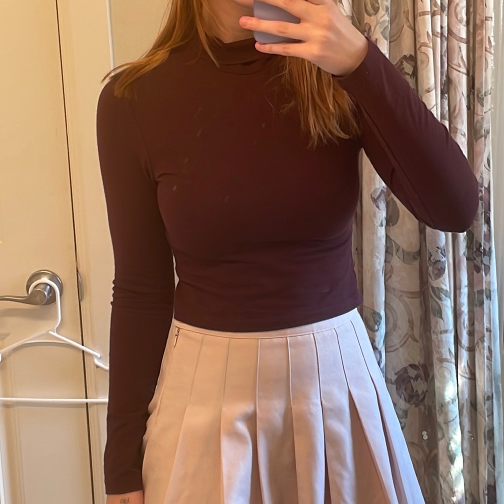 Maroon Forever 21 Turtle Neck